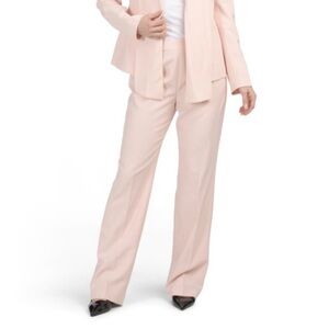 Le Suit Women’s Suit Separate Dress Pants Straight Leg light blossom size 4